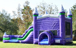 Dark20night20castle20combo202 1722355760 Dark Night Castle Bounce House/Slide Combo (Wet/Dry)