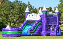 Dark20night20castle20combo203 1722355760 Dark Night Castle Bounce House/Slide Combo (Wet/Dry)